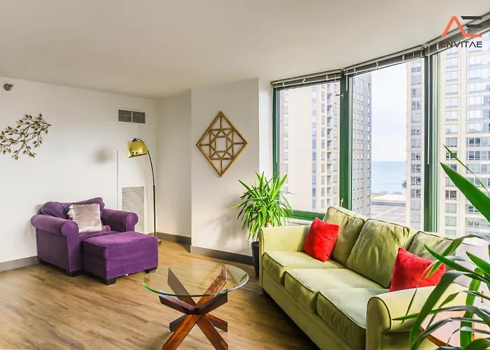 Envitae 3br Spacious Lux Skyview Of Navy Pier * Chicago
