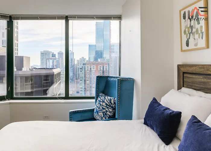 Envitae 3br Spacious Lux Skyview Of Navy Pier Apartment *